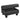 Sectional 3 - Seaters Sofa , reversible recliner, Storage pad and wood grain cup holder, Non - slip leg, pu, blackMUTUKISPACE
