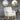 Welike 27.5 "W Modern Accent High Back Living Room Casual Armchair Rocker with One Lumbar Pillow, Two Side Pockets,Teddy White (Ivory)MUTUKISPACE