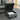 Sectional 3 - Seaters Sofa ,Double - sided multi - functional footstool, storage mat , Non - slip leg, two pillows, Velvet, Light greyMUTUKISPACE