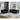 3 - seater + 2 - seater Combination Sofa Tufted Couch with Rolled Arms and Nailhead for Living Room, Bedroom, Office, Apartment, four pillowsMUTUKISPACE
