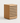 Rolling Oak File Cabinet — studio presentation with AI-edited background