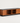 Wood TV Stand with Open Shelves — studio presentation with AI-edited background