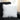 Sectional 3 - Seaters Sofa with Reversible Chaise, Storage Ottoman and Cup Holders, Metal Legs and Copper Nails,Two White Villose Pillows ,Black(107.5" x 80.5" x36")MUTUKISPACE