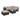 4 - Piece Outdoor PE Wicker Patio Furniture Set with Tempered Glass Coffee TableMUTUKISPACE