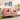 Loveseat Sofa, Mid Century Modern Decor Love Seat Couches for Living Room, Button Tufted Upholstered Small Couch for Bedroom, Solid and Easy to Install Love Seats Furniture,PinkMUTUKISPACE