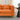 3 - seater + 3 - seater Combination sofa.ORANGE teddyMUTUKISPACE