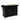 Kitchen Island with Spice Rack, Towel Rack and Extensible Solid Wood Table Top - BlackMUTUKISPACE