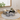 Nesting Coffee Table Set of 2, 27.6inch Round Coffee Table Wood Marble Pattern Top with Sturdy Metal Frame, End Table Side Tables for Living Room Bedroom Balcony Yard (Black)MUTUKISPACE