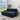 85 Inches Sofa Bed, 3 Seater Sleeper Sofa with Storage Chaise, Square Handrail With Pull and Copper nail,Chenille, Pull Out Couch for Living RoomMUTUKISPACE