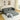 3 in 1 Pull - Out Bed Sleeper, Modern Upholstered 3 Seats Lounge Sofa & Couches with Rolled Arms Decorated with Copper Nails , Convertible Futon 3 Seats Sofabed with Two Drawers and Two PillowsMUTUKISPACE