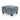 L shape Modular Sectional Sofa,DIY Combination,includes Three Single Chair and Three Corner ,Navy ChenilleMUTUKISPACE