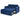 Loveseats Sofa Bed with Pull - out Bed,Adjsutable Back and Two Arm Pocket,Blue (54.5"x33"x31.5")MUTUKISPACE