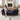 81 - inch Chenille Face - to - face Chaise Lounge with Two Pillows,Nailhead trim,Button Tufted Design and Rolled Arms for Lounge, Living room and OfficeMUTUKISPACE