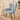 Modern Single Sofa Armchair with High Backrest Comfy Reading Chair for Small Spaces/Living Room/Bedroom/Apartment (COLOR:BLUE)MUTUKISPACE