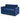 Loveseats Sofa Bed with Pull - out Bed,Adjsutable Back and Two Arm Pocket,Blue (54.5"x33"x31.5")MUTUKISPACE