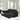 Corduroy Tufted Upholstered Sleeper Sectional Sofa, L - Shaped Modular Convertible Sofa with Reversible Storage Chaise, Pull Out Sleep Couch Bed and Reclining Backrest Perfect for Living Space, BlackMUTUKISPACE