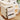 Stylish Beige Pine and Rubber Wood Table with Glass Top fbby - 1375MUTUKISPACE