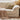 Beige Light Brown Sofa with Pine Wood Frame and Down Figure Cotton Linen Upholstery fbby - 1377MUTUKISPACE