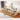Sleek Beige Laminated Wood TV Cabinet with Glass Doors – Modern Entertainment Center fbby - 1399MUTUKISPACE