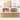 Sleek Beige Laminated Wood TV Cabinet with Glass Doors – Modern Entertainment Center fbby - 1399MUTUKISPACE