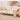 Elegant Beige Cotton Sofa with Pine Wood Frame and Stainless Steel Accents fbby - 1403MUTUKISPACE