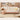 Elegant Beige Cotton Sofa with Pine Wood Frame and Stainless Steel Accents fbby - 1403MUTUKISPACE