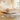 Elegant Beige Cotton Bed Frame with Pine Wood and Stainless Steel Accents fbby - 1405MUTUKISPACE