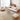 Modern Beige Gray Sofa with Light Brown and Blue Accents Featuring Green Cotton Cushions | Cherry Wood & Ash Wood Frame fcp - 1280MUTUKISPACE