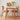 Elegant White & Gray Sintered Stone Table with Cherry Wood Finish - Modern Design fcp - 1282MUTUKISPACE