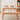 Elegant White & Gray Sintered Stone Table with Cherry Wood Finish - Modern Design fcp - 1282MUTUKISPACE