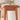 Elegant Light Brown Cherry Wood Stool with Cotton - Linen Upholstery fcp - 1286MUTUKISPACE