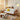 Elegant White Sofa with Green and Light Brown Accents on Cherry and Ash Wood Frame – Cotton - Linen Blend Upholstery fcp - 1292MUTUKISPACE