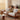 Elegant White Sofa with Green and Light Brown Accents on Cherry and Ash Wood Frame – Cotton - Linen Blend Upholstery fcp - 1292MUTUKISPACE