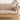 Modern Multi - Color Sofa with Faux Leather and Oak Wood Accents - Beige, Yellow, Gray, Blue, Green, Light Brown fcp - 1293MUTUKISPACE