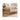 Modern Multi - Color Sofa with Faux Leather and Oak Wood Accents - Beige, Yellow, Gray, Blue, Green, Light Brown fcp - 1293MUTUKISPACE