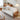 Chic Sofa in Beige and Light Brown with Green Accents and Cherry or Ash Wood Finish - Cotton Corduroy Fabric fcp - 1295MUTUKISPACE