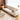 Elegant Beige Sofa with Light Brown Ash Wood Frame - Cotton & Faux Leather Upholstery fcp - 1297MUTUKISPACE