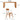 Stunning Natural Cherry Wood Table – Elegant & Timeless Design fcp - 1302MUTUKISPACE
