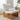 Luxurious White Cotton chair with Cherry Wood Detailing and Plush Down Cushioning fcp - 1305MUTUKISPACE