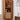 Elegant Natural Cherry Wood Cabinet with Glass Doors and Rattan Accents fcp - 1306MUTUKISPACE