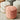 Chic Light Gray Cotton - Linen & Beige Brown Faux Leather Stool - Cozy White Sheep Boa & Pink Cotton - Linen Seat fcp - 1313MUTUKISPACE