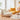 Modern Chic chair Collection: White Leathaire, Light Brown Yellow Suede, Gray Faux Leather Options fcp - 1315MUTUKISPACE