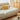 Luxury Beige Sofa with Pine Wood Frame & Goose Down Cushions - High Comfort Faux Leather and Cotton Finish fcp - 1319MUTUKISPACE