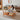Elegant Natural Cherry Wood and Rattan Coffee Table - Handcrafted Accent Furniture fcp - 1320MUTUKISPACE