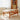 Elegant Natural Cherry Wood and Rattan Coffee Table - Handcrafted Accent Furniture fcp - 1320MUTUKISPACE