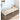 Stylish White Paulownia Wood Bed Frame with Steel Accents - Elegant Natural Finish fcsnm - 901MUTUKISPACE