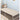 Stylish White Paulownia Wood Bed Frame with Steel Accents - Elegant Natural Finish fcsnm - 901MUTUKISPACE