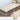 Stylish White Paulownia Wood Bed Frame with Steel Accents - Elegant Natural Finish fcsnm - 901MUTUKISPACE