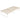 Stylish White Paulownia Wood Bed Frame with Steel Accents - Elegant Natural Finish fcsnm - 901MUTUKISPACE