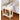Rustic Fir Wood Bed in Natural White and Brown Finish fcsnm - 902MUTUKISPACE
